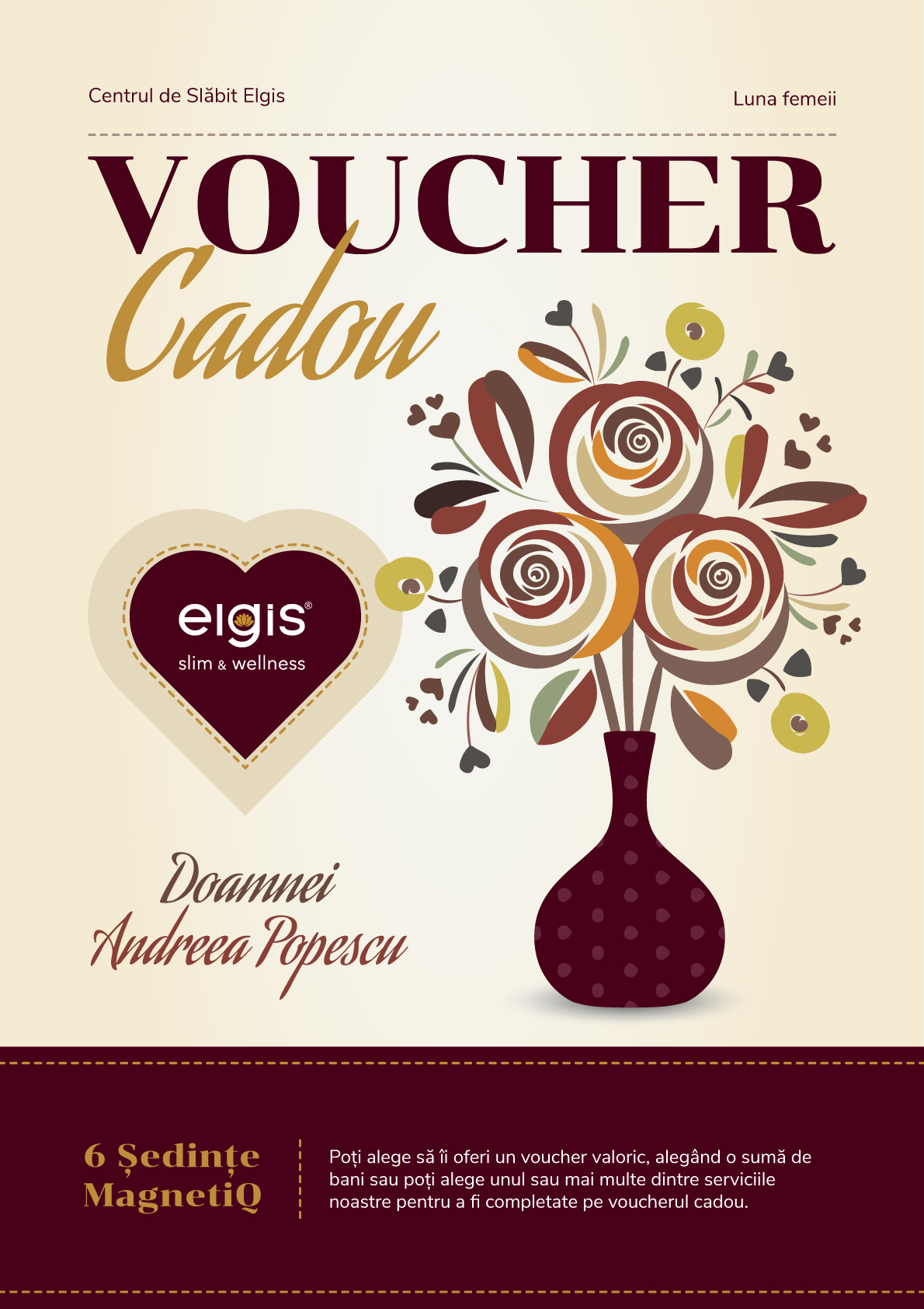 Voucher Cadou 1 Voucher Cadou Luna Martie